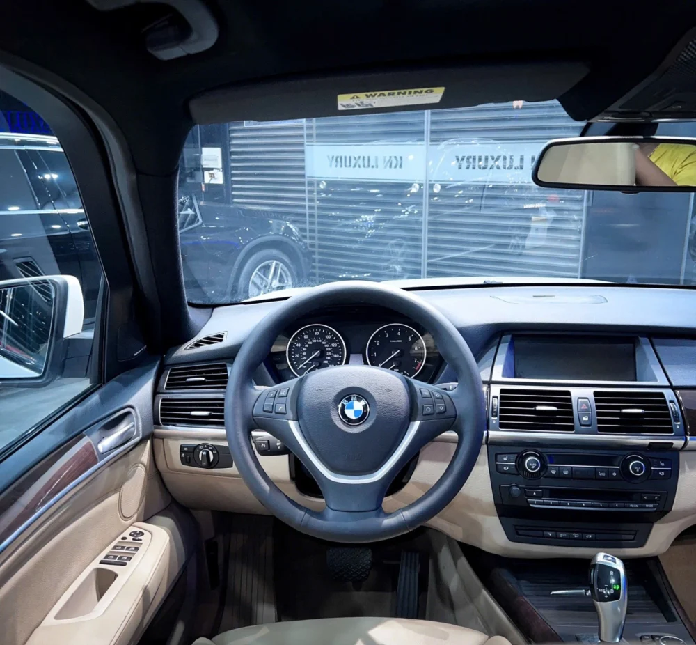 BMW X5 E70 3.0 2009 – Full Option, Odo 92.000 km, Màu Trắng, Nội Thất Kem - Hình ảnh 5