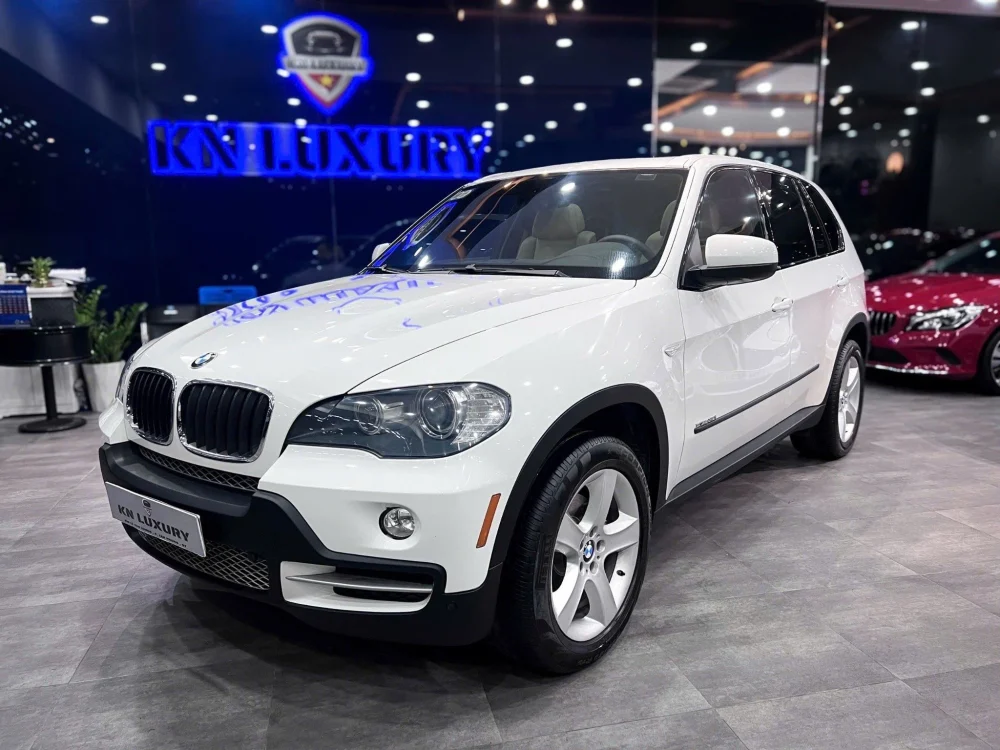 BMW X5 E70 3.0 2009 – Full Option, Odo 92.000 km, Màu Trắng, Nội Thất Kem - Hình ảnh 10