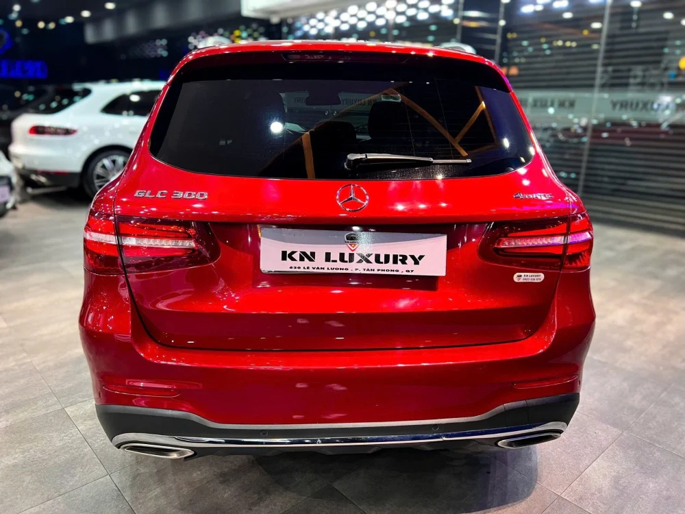 Mercedes GLC300 AMG 2018 – Màu đỏ độc lạ, Odo 62.000km tại KN Luxury - Hình ảnh 10