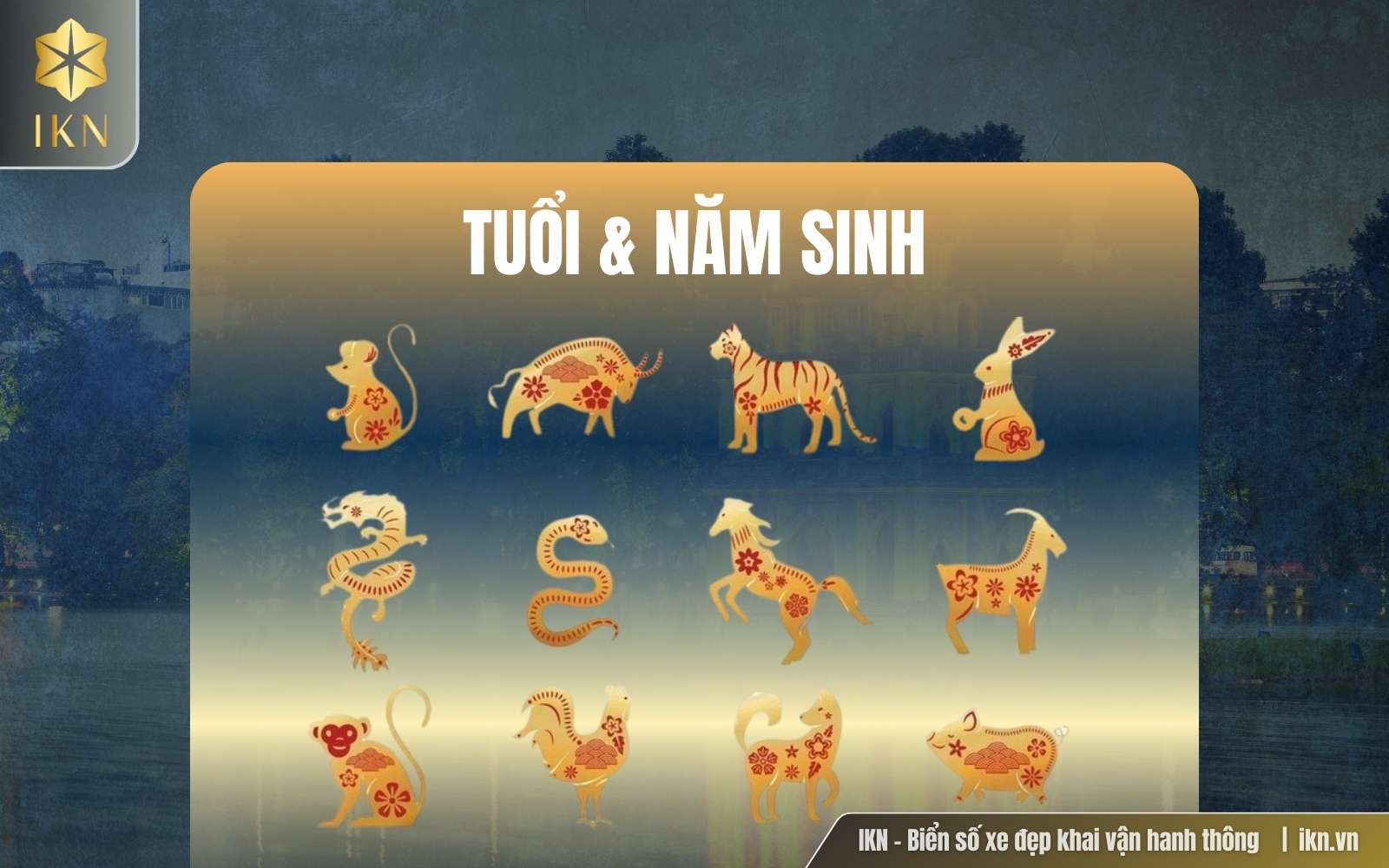 Cách chọn biển số tại Hà Nội theo tuổi & năm sinh