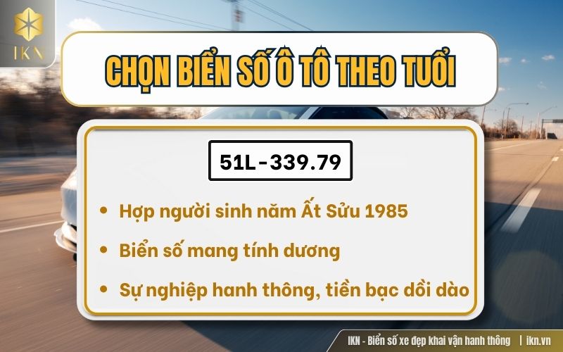 Biển số xe ô tô đẹp TPHCM được lựa chọn dựa trên tuổi của mỗi người Biển số xe ô tô đẹp TPHCM được lựa chọn dựa trên tuổi của mỗi người