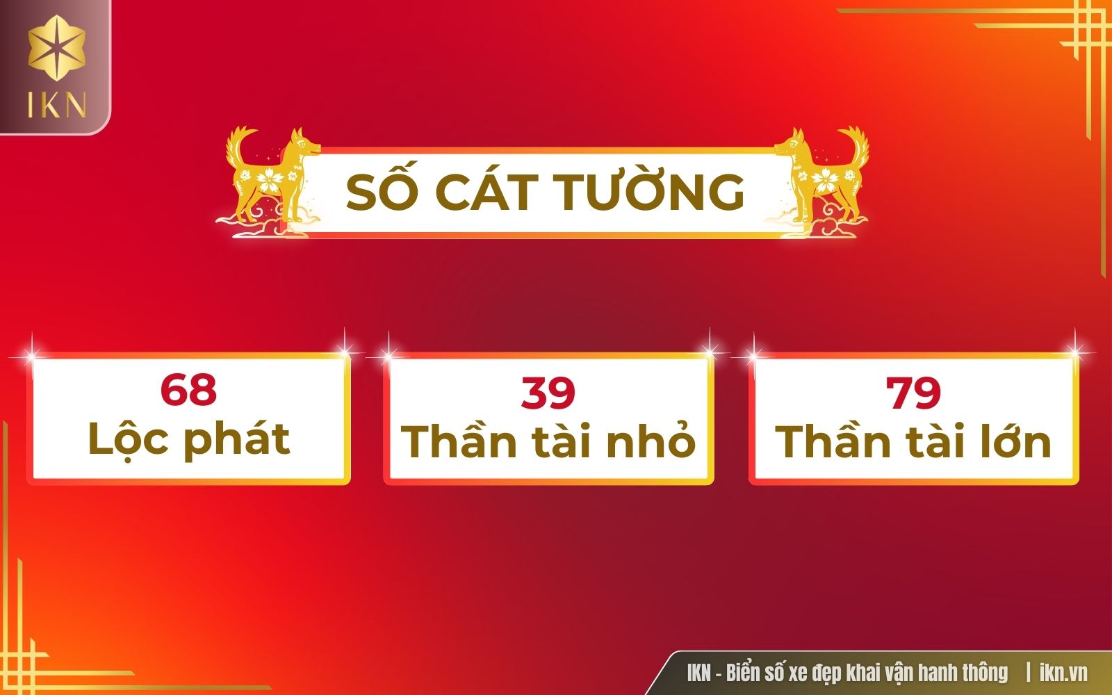 Chọn các dãy số đẹp, mang ý nghĩa về tài lộc, cát tường khi chọn biển số xe hợp tuổi Tuất