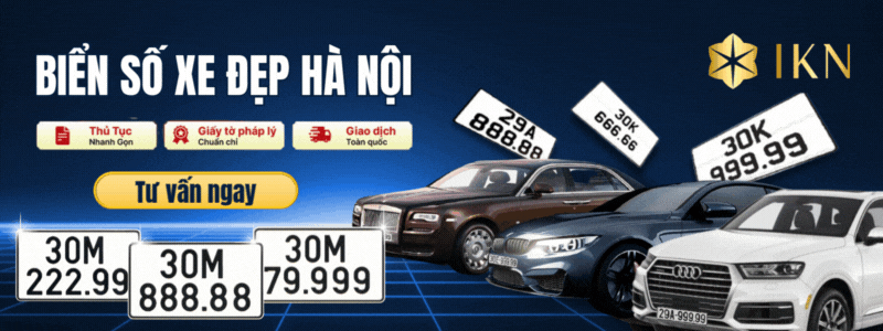 Mua biển số đẹp Hà Nội tại IKN