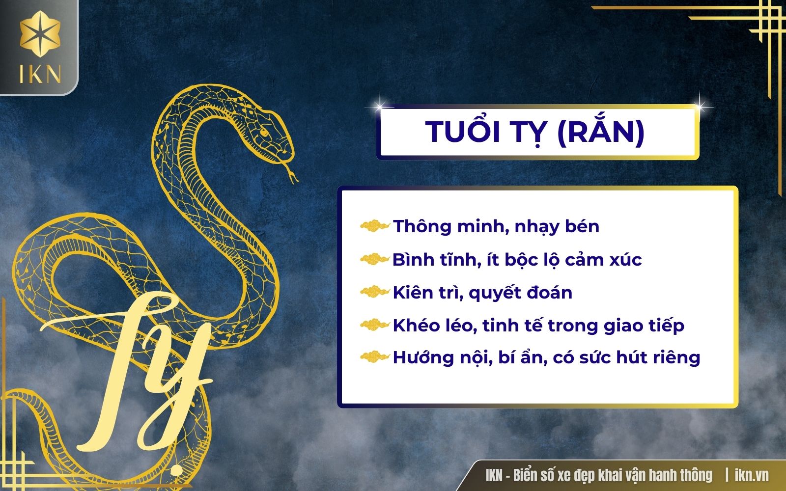 Tính cách của người tuổi Tỵ trong phong thuỷ