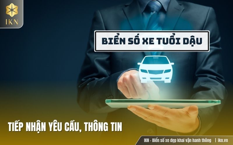 Tiếp nhận thông tin từ khách hàng