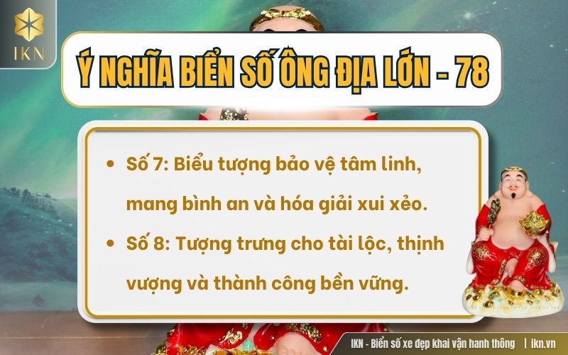 Biển số ông Địa lớn số mấy?