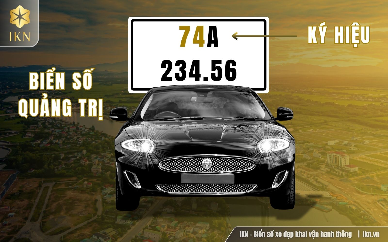 Ký hiệu biển số xe Quảng Trị là 74