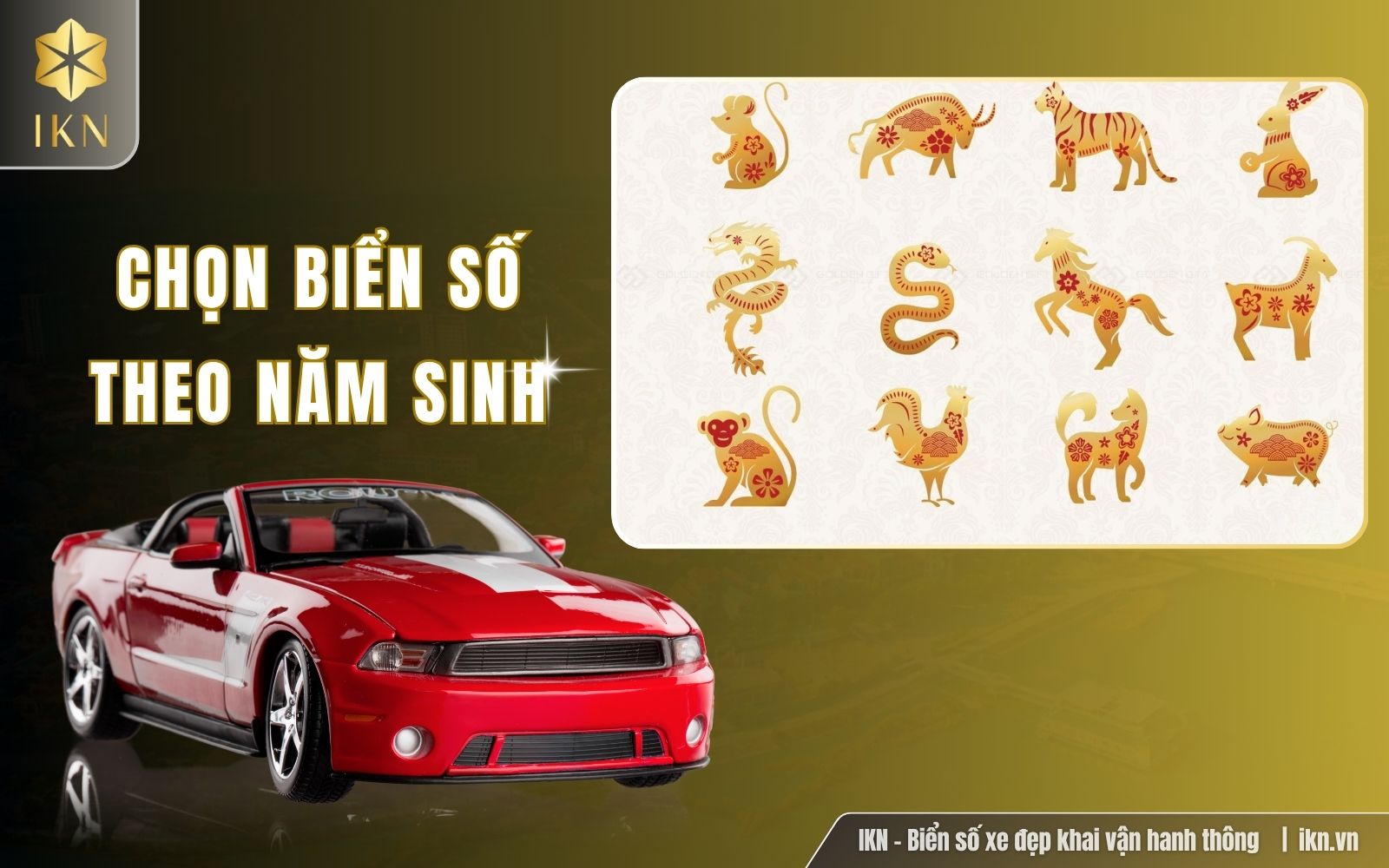 Dựa vào năm sinh để chọn con số phù hợp