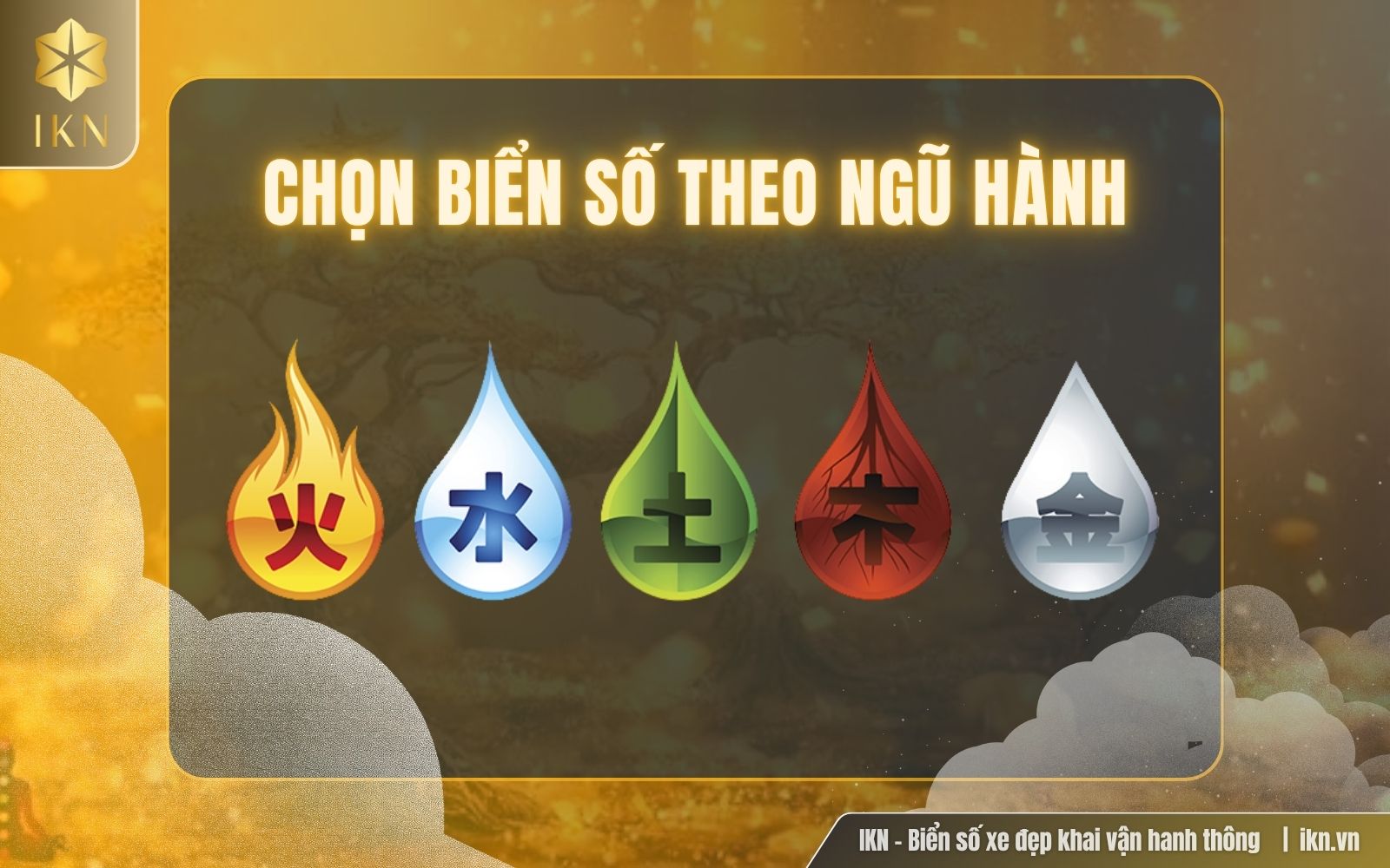 Lựa chọn biển số Thái Nguyên theo ngũ hành Lựa chọn biển số Thái Nguyên theo ngũ hành