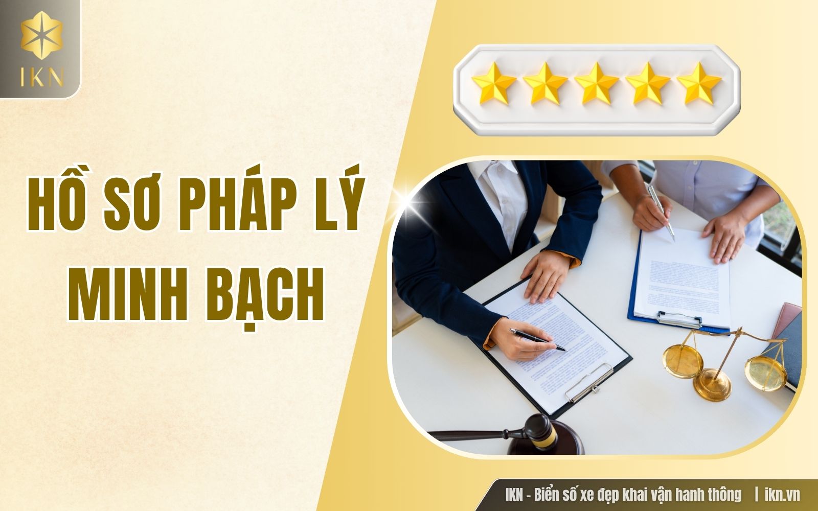 Pháp lý minh bạch, quy trình rõ ràng