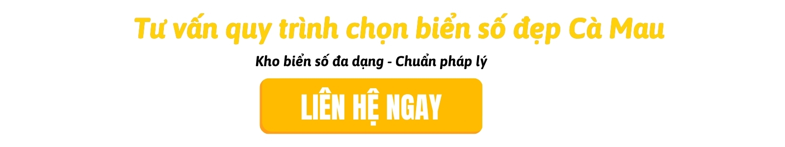 Tư vấn biển số Cà Mau chuẩn phong thủy tại IKN