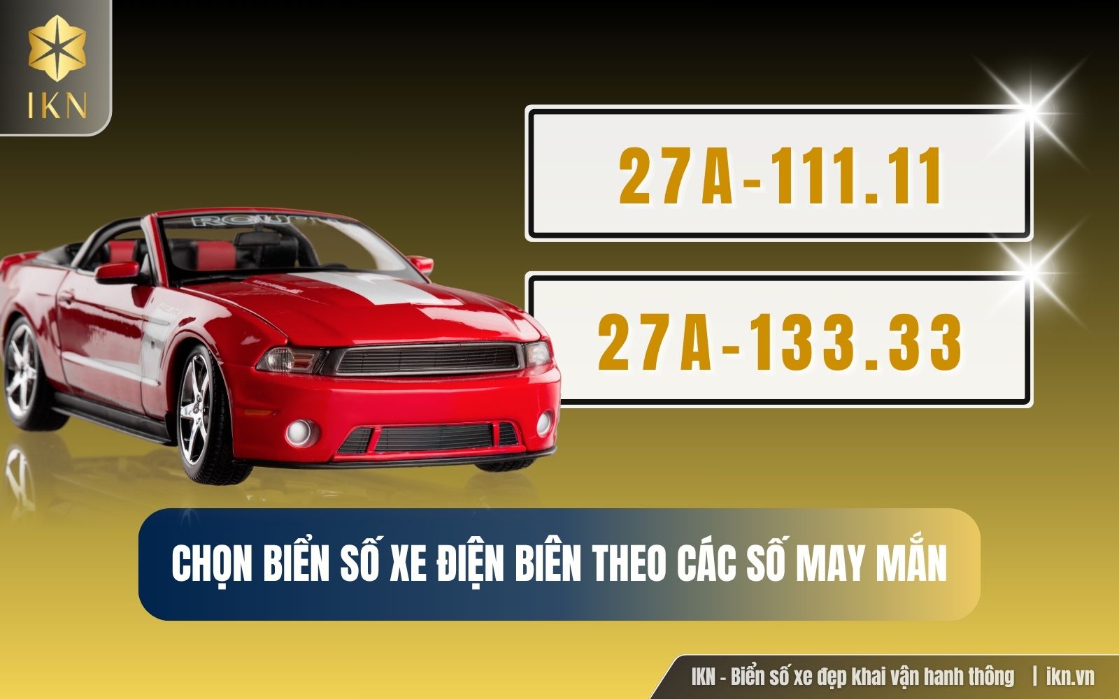 Chọn biển số đẹp Điện Biên với số tiến, tam hoa, tứ quý