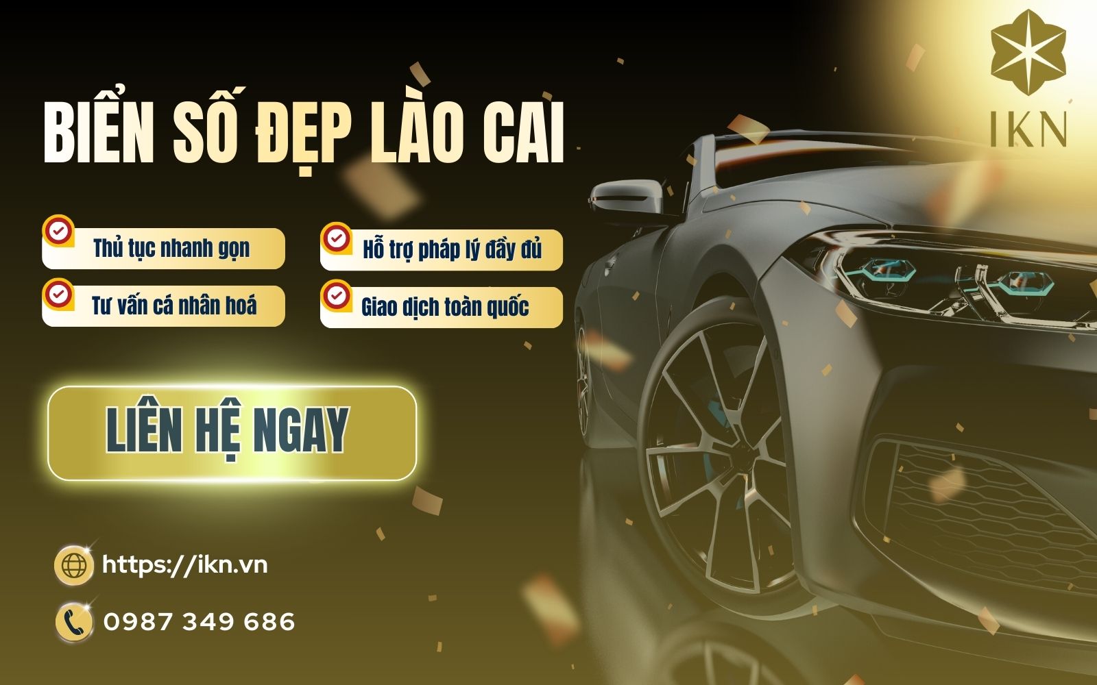 Tư vấn chọn mua biển số xe ô tô đẹp Lào Cai uy tín tại IKN