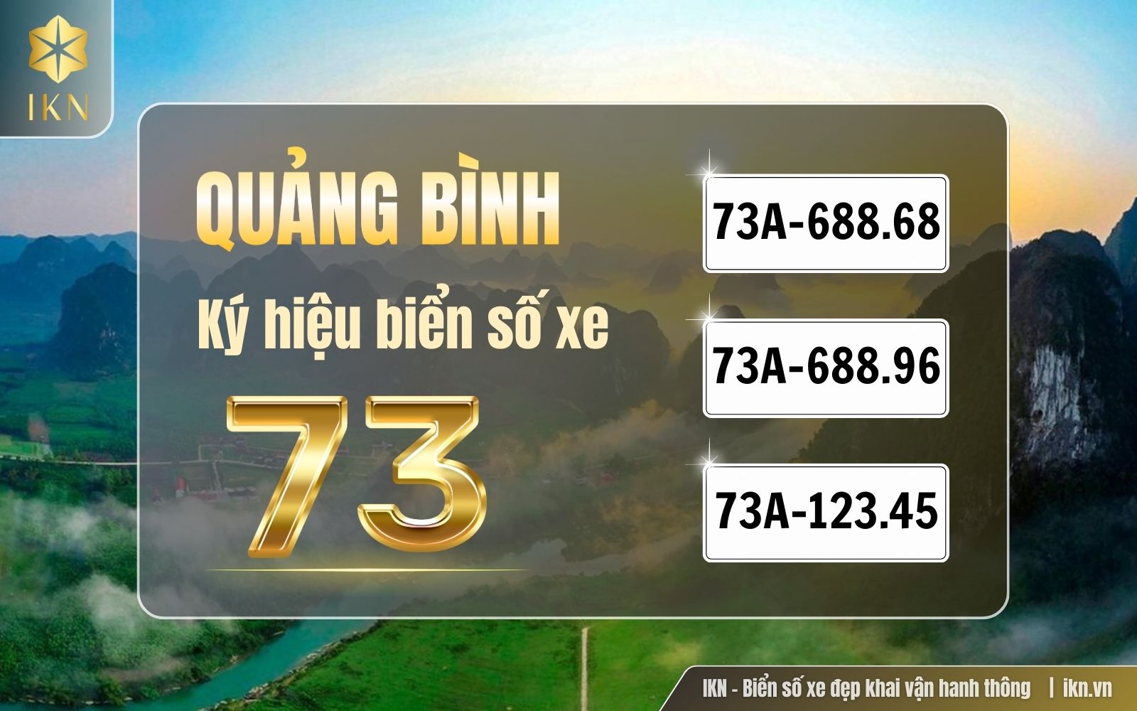 Mã vũng biển số xe Quảng Bình và ý nghĩa các ký hiệu trên biển số