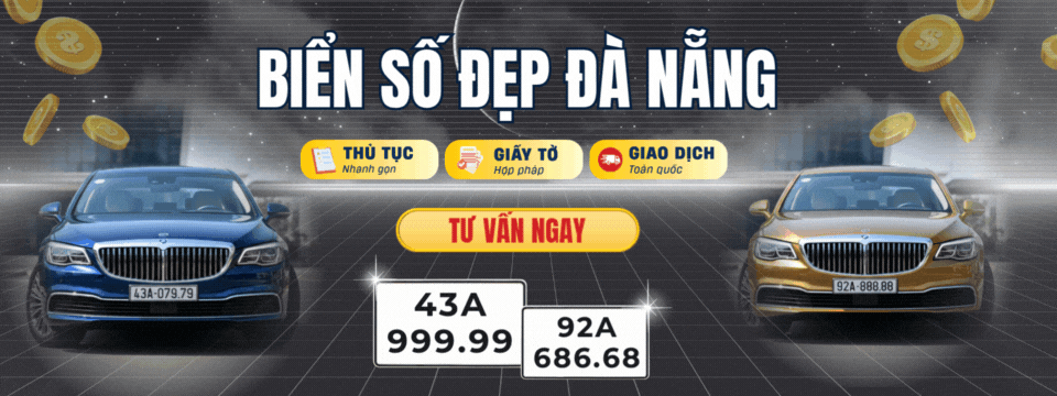 Mua biển số Đà Nẵng hợp phong thủy, giá tốt tại IKN