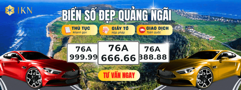 Sở hữu biển số Quảng Ngãi “đẹp - độc - chất” tại IKN