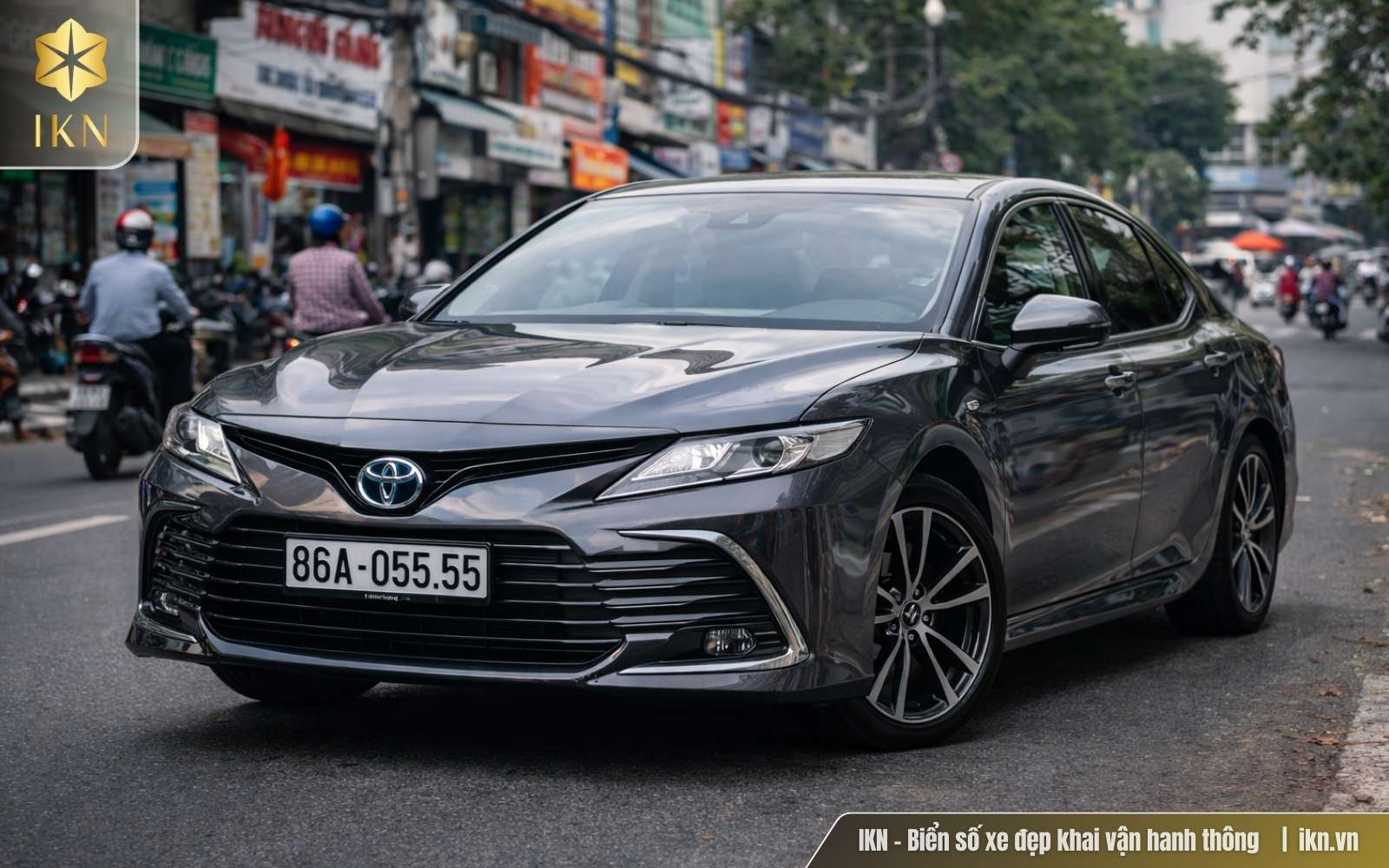 “Quanh năm đại phúc” với mẫu biển số xe Tứ quý 5 