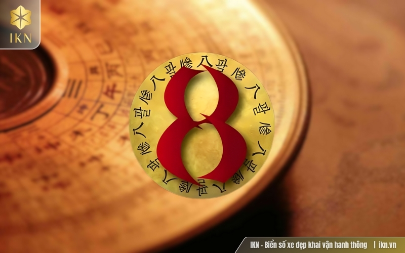 Ý nghĩa biển số 8 nút theo góc nhìn phong thuỷ