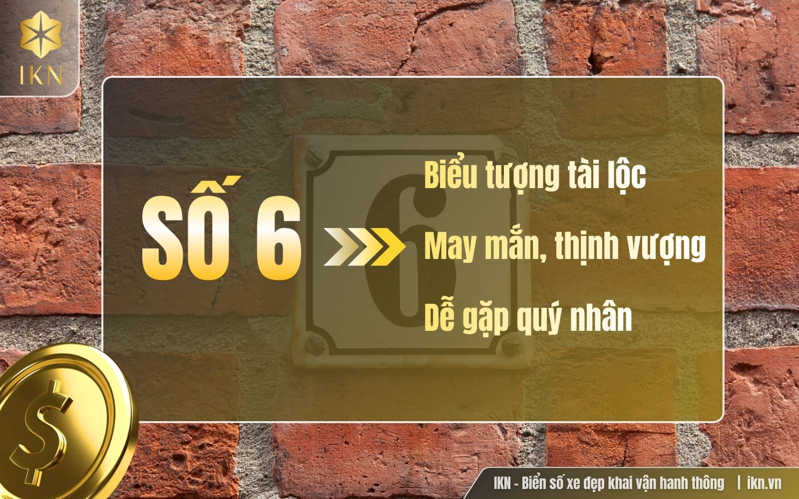Tìm hiểu ý nghĩa số 6 trong phong thủy