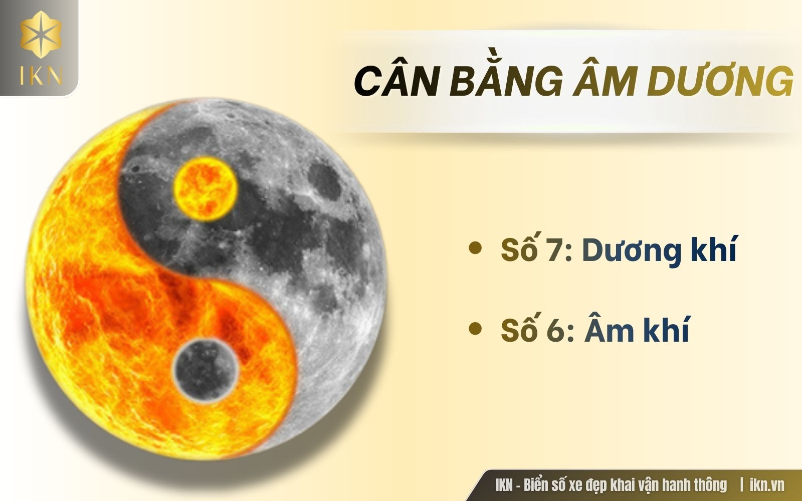 Cân bằng âm dương trong biển xe đuôi 76