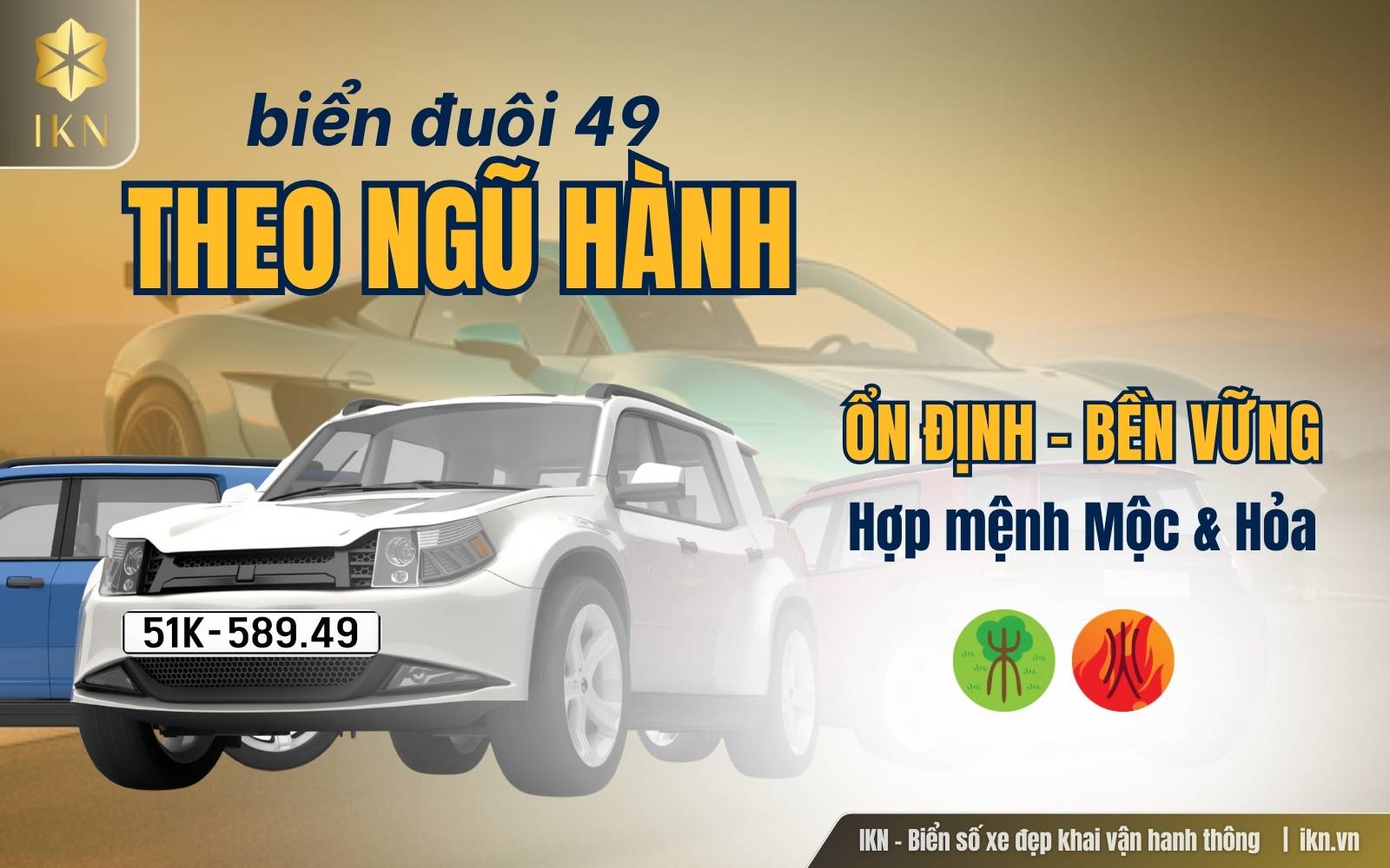 Ý nghĩa biển số đuôi 49 theo ngũ hành