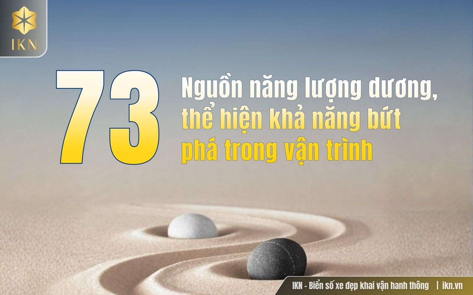 Biển số xe đuôi 73 có ý nghĩa gì theo âm dương?
