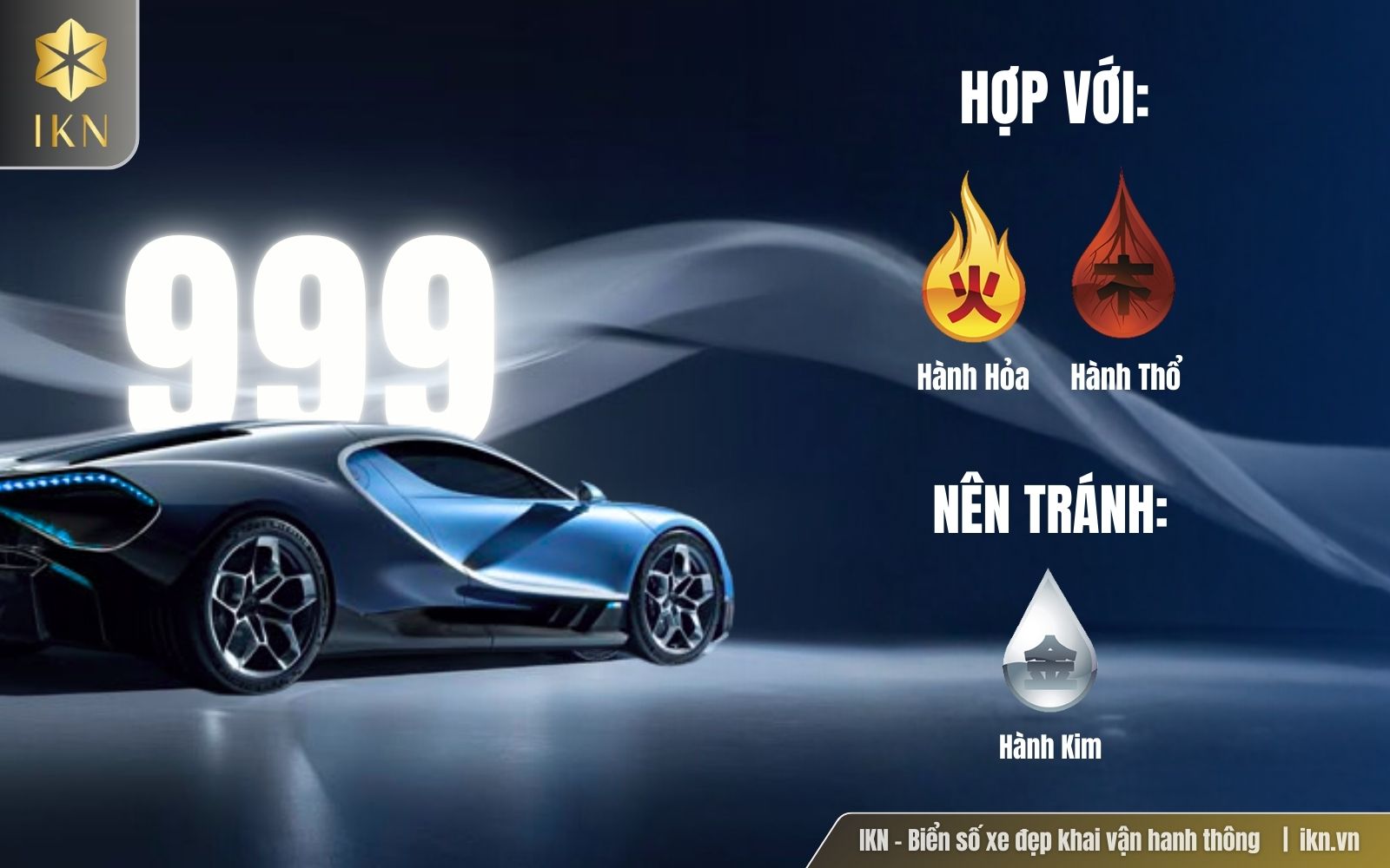 Số 999 có ý nghĩa gì theo Ngũ hành?