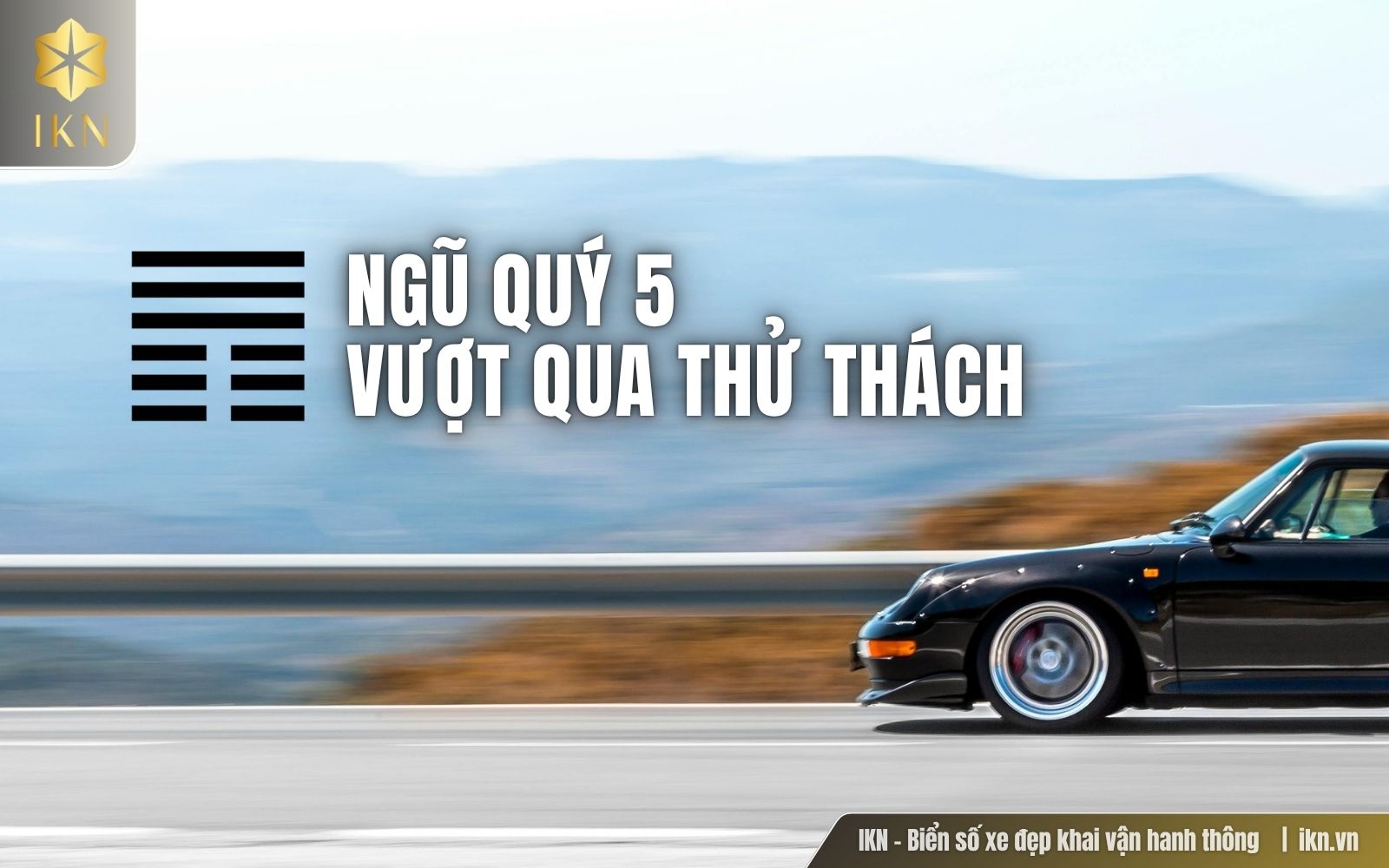 Biển số xe 55555 có ý nghĩa gì theo kinh dịch