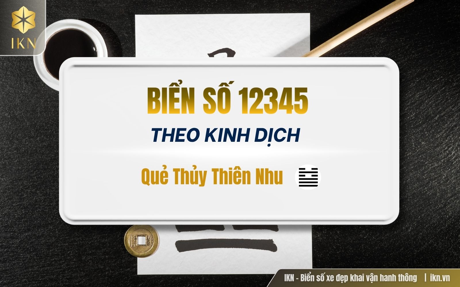 ý nghĩa phong thủy biển số xe 12345 theo kinh dịch