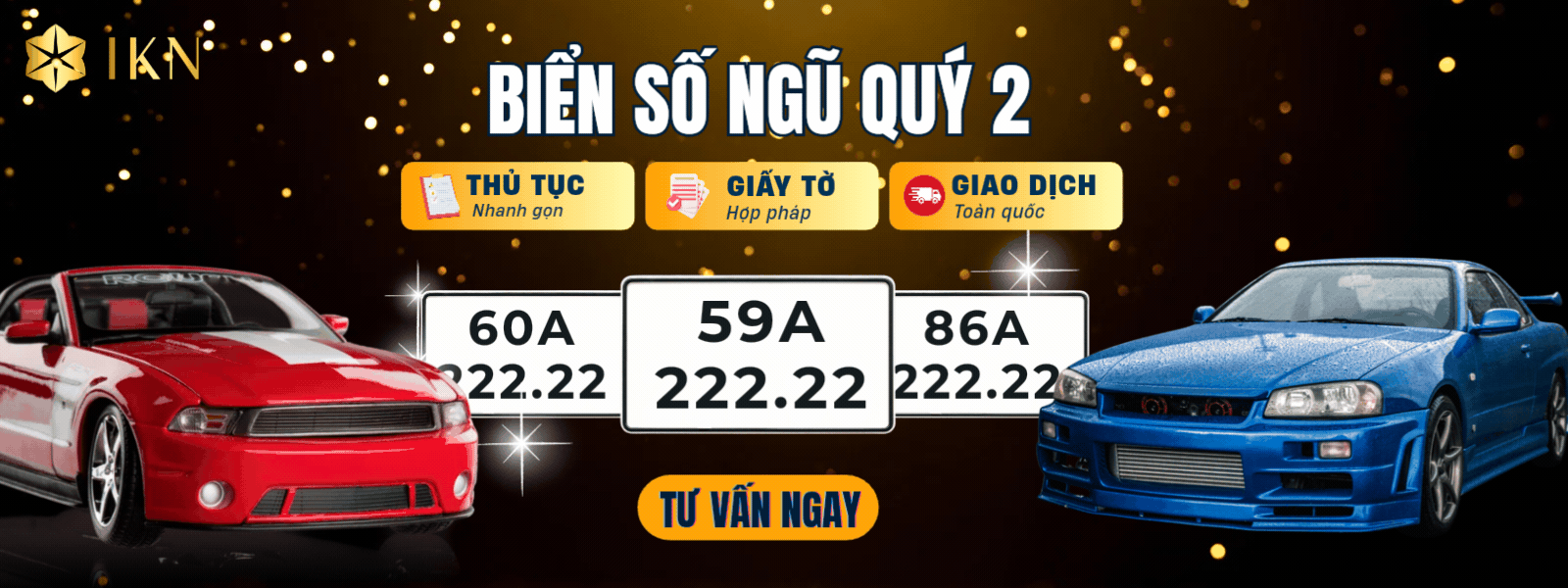 Liên hệ IKN tư vấn biển số ngũ quý đẹp giá tốt