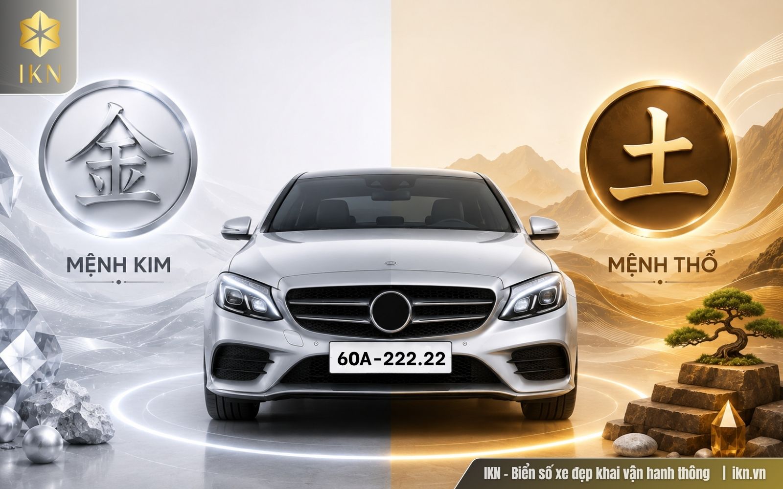Biển số 22222 hợp mệnh nào? Cùng phân tích ý nghĩa biển số xe 22222 theo từng bản mệnh ngũ hành