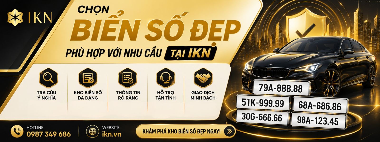 Liên hệ IKN tư vấn chọn biển số đẹp